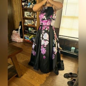 Betsy Adam black dress